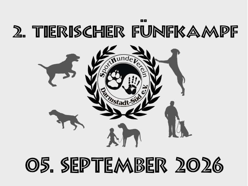 Hunde-Fünfkampf